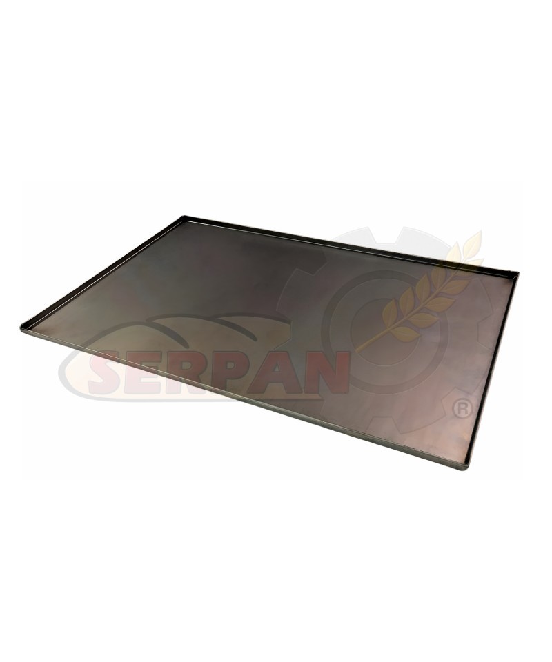 BANDEJA 600x400 HIERRO 4 BORDES PARA PANADERIA Y PASTELERIA