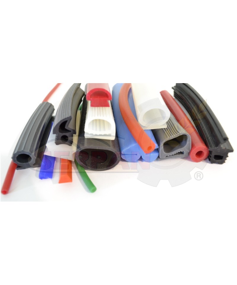 FABRICACIÓN A MEDIDA DE CUALQUIER PERFILERIA EN SILICONA DE ALTA TEMPERATURA CON FORMA BAJO PLANO