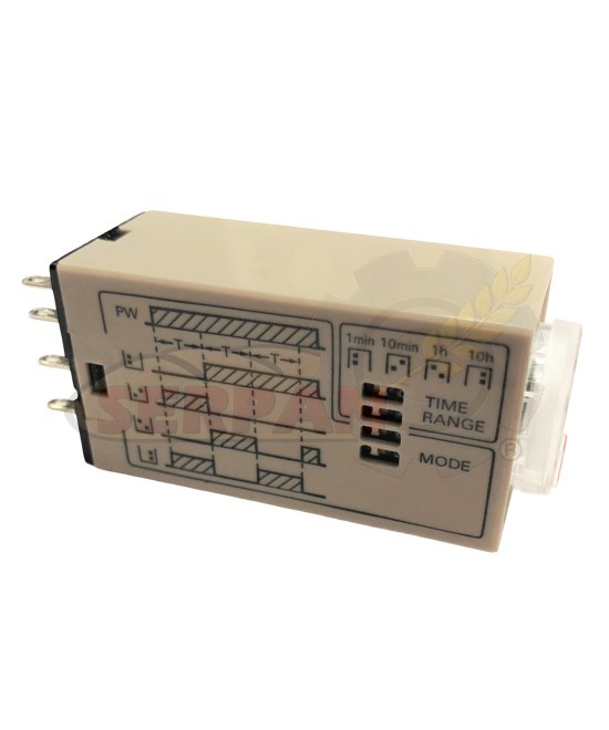 TEMPORIZADOR OMRON H3YN-2 MULTIRANGO 24VDC 1s/10s/1min/10min PANASONIC S1DX