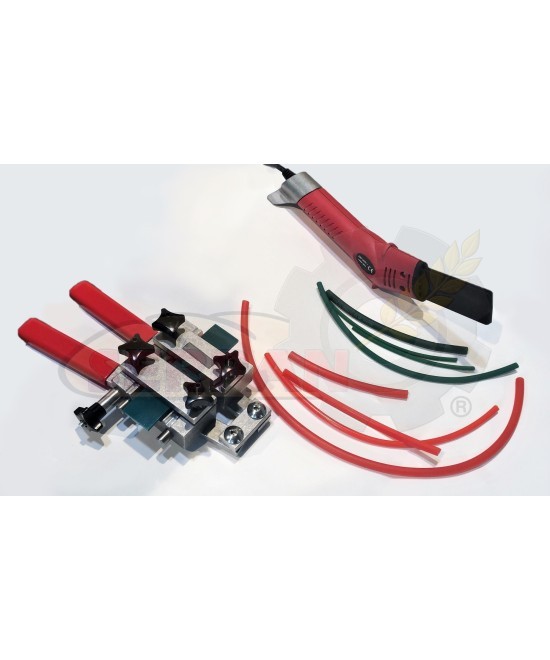 KIT SOLDADOR CORDONES Y CORREAS TERMOSOLDABLES (SOLDADOR + PINZA + ACCESORIOS)