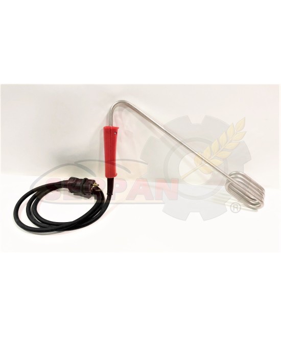RESISTENCIA INMERSIÓN PARA CAMARA DE FERMENTACION CON MANGO 1000W