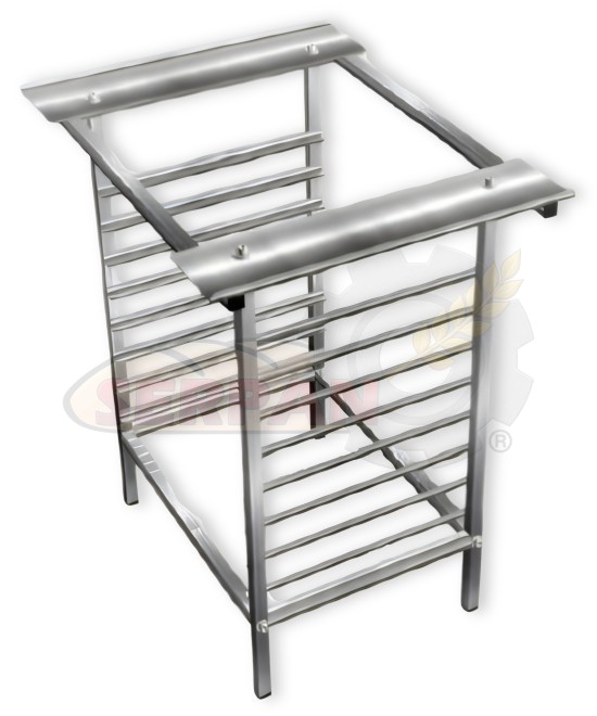 SOPORTE MESA PARA HORNO UNOX ROMAG RMG FM EKA TECNODOM CONBEQ DOBRA SALVA BESTFOR SMEG FIMOR ACERO INOXIDABLE H900 430x340 / 480
