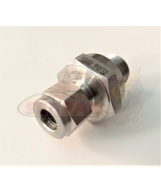 RACOR DESLIZANTE 1/4" PARA SONDA DE Ø8mm