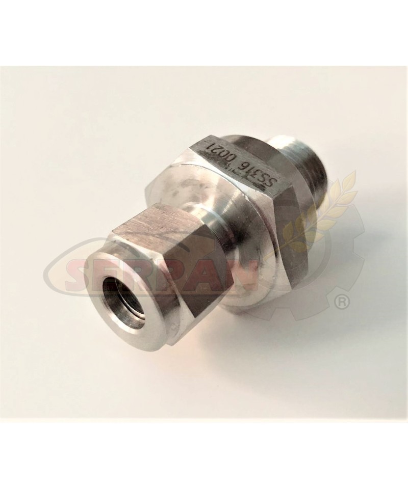RACOR DESLIZANTE 3/8" PARA SONDA DE Ø8mm