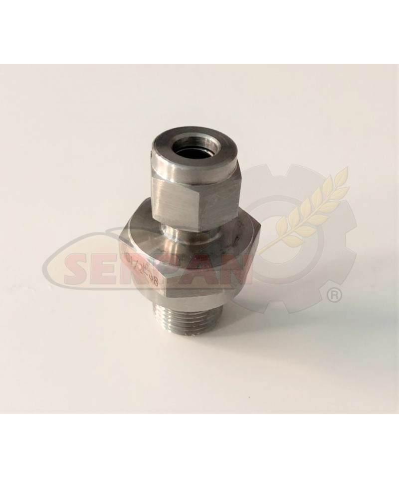 RACOR DESLIZANTE 3/8" PARA SONDA DE Ø8mm