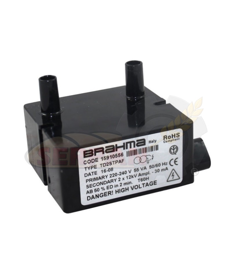 TRANSFORMADOR  ENCENDIDO QUEMADOR BRAHMA TD2STPAF 15910556