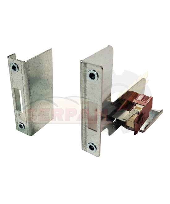 KIT CONTRABISAGRAS PUERTA HORNO SMEG + MICROINTERRUPTOR 698290717 698290898