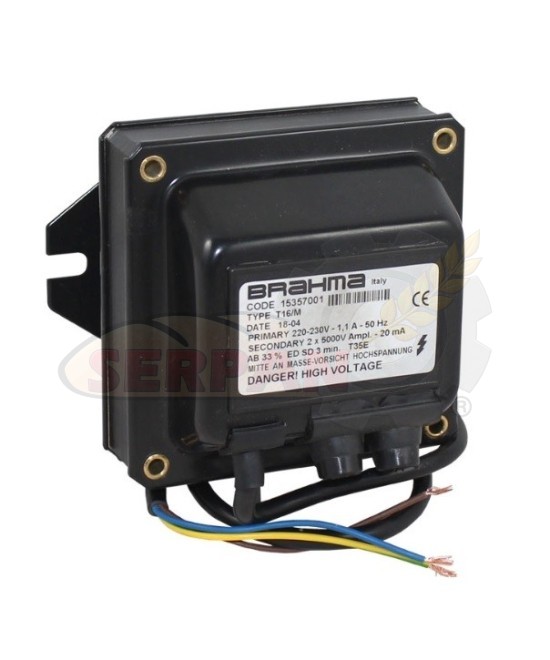 TRANSFORMADOR BRAHMA T16/M CODE 15357001 QUEMADOR FLAXMER LE 8
