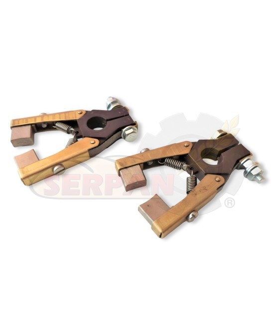 PORTA ESCOBILLAS CAJERA DOBLE PARA EMPAQUETADORA MAPE VR-2 PG MC000200095 MC000200651