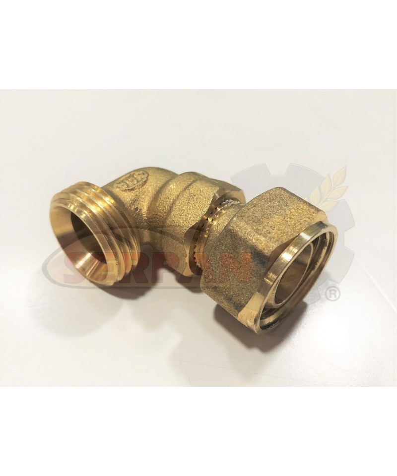 HORNO REVENT BEGESA CODO CONEXIÓN COMAP 490104 3107U MACHO-HEMBRA 3/8" 90º TUBO VAPORIZADOR HORNO