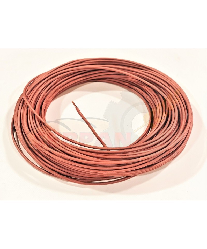 CABLE SILICONA ALTA TEMPERATURA PARA HORNO Ø2,5mm MARRÓN UNOX DOBRA SALVA CONBEQ ZUCHELLI GASHOR BERTAM REVENT SMEG MONDIAL FORN