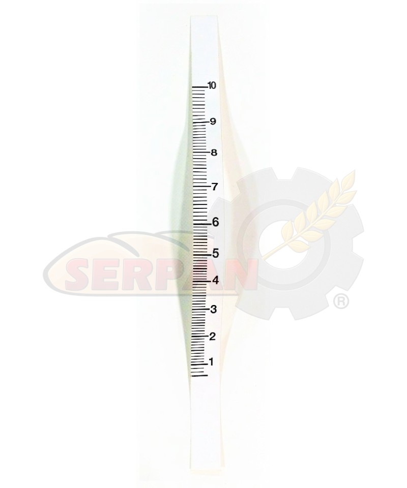 PEGATINA INDICADOR DISCO PESO PESADORA SUBAL CSM ESCALA 1 A 10