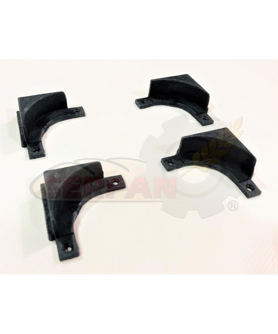 KIT ESCUADRAS POLIAMIDA SUJECCION GOMA PUERTA HORNO FM