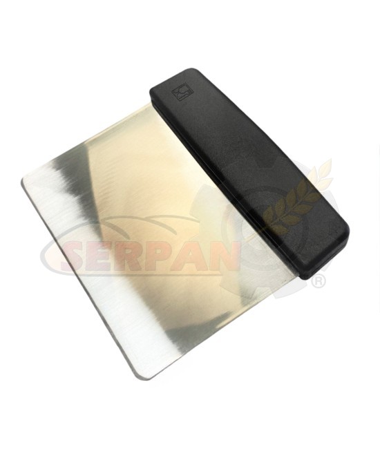RASQUETA o CORTANTE DE MASA ACERO INOXIDABLE 13,5x13,5cm