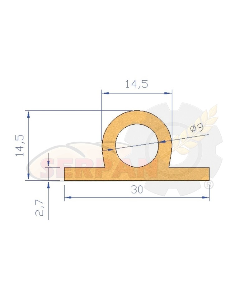 GOMA PARA PUERTA HORNO GPG GOUET