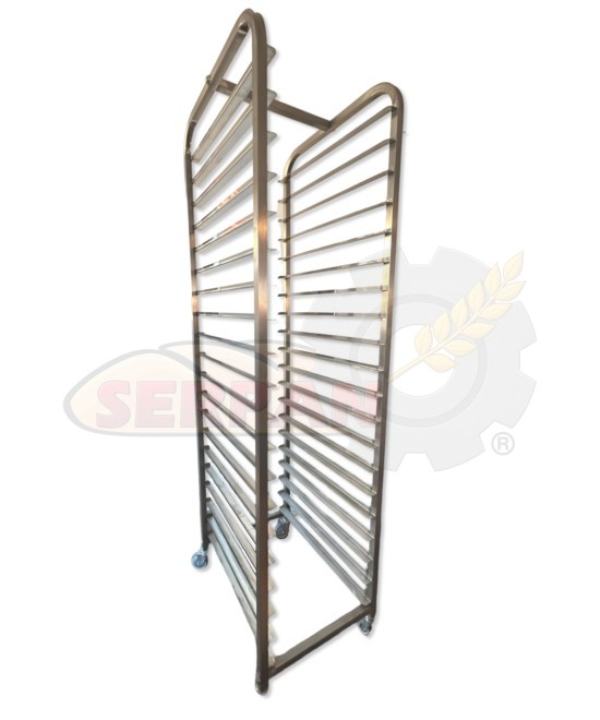 CARRO BANDEJERO 60x40 ACERO INOXIDABLE
