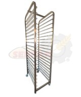 CARRO BANDEJERO 60x40 ACERO INOXIDABLE