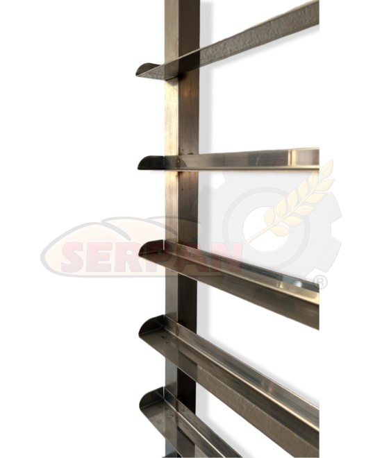 CARRO BANDEJERO 60x40 ACERO INOXIDABLE