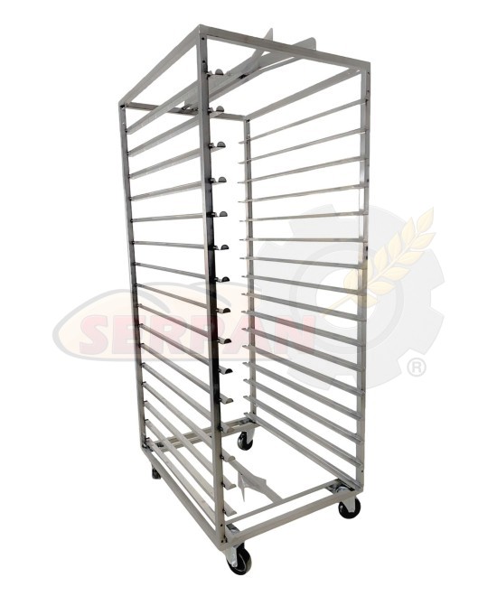 CARRO PARA HORNO EUROPA GALILEO 108C 60x90cm ACERO INOXIDABLE