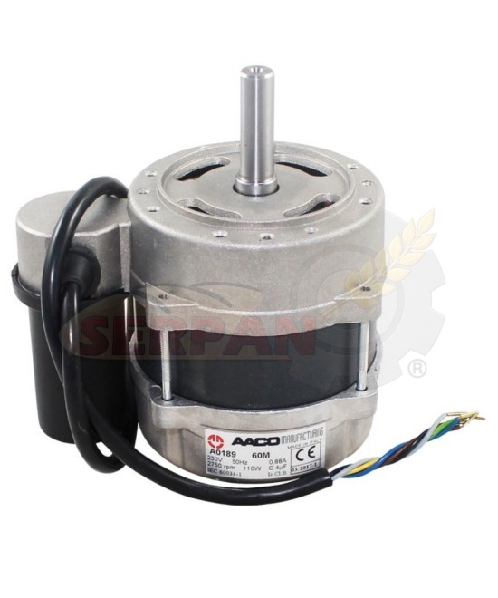 MOTOR AACO A0189 230VAC 2750rpm 0,88A 110W