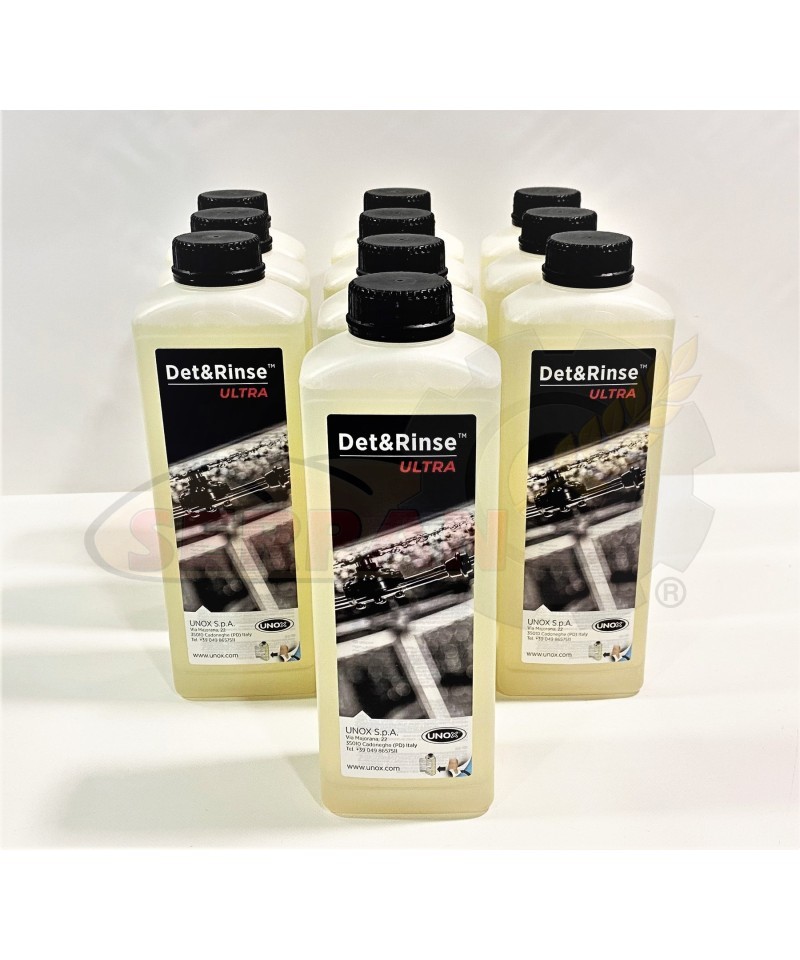 DETERGENTE HORNO UNOX DET&RINSE ULTRA PACK 10x1L DB1050A0