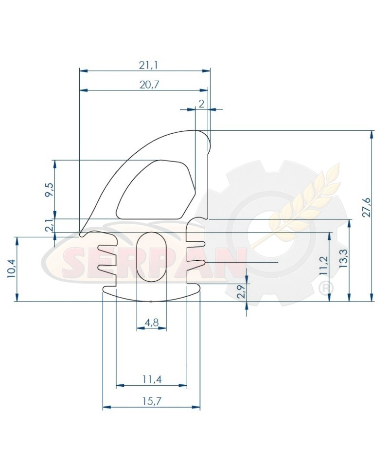 GOMA PUERTA HORNO WIESHEU 100068 B8 - E2 100858 B4 - E2  MIWE ECONO FP EC6.0604/60604
