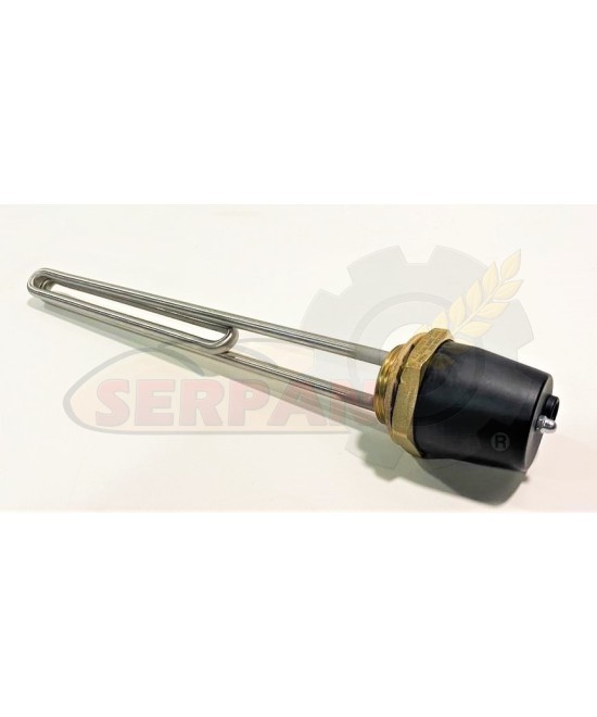 RESISTENCIA CALDERIN FERMENTADORA INMERSIÓN  1500W LONGITUD 330mm R1 1/4"