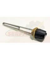 RESISTENCIA CALDERIN FERMENTADORA INMERSIÓN  1500W LONGITUD 330mm R1 1/4"