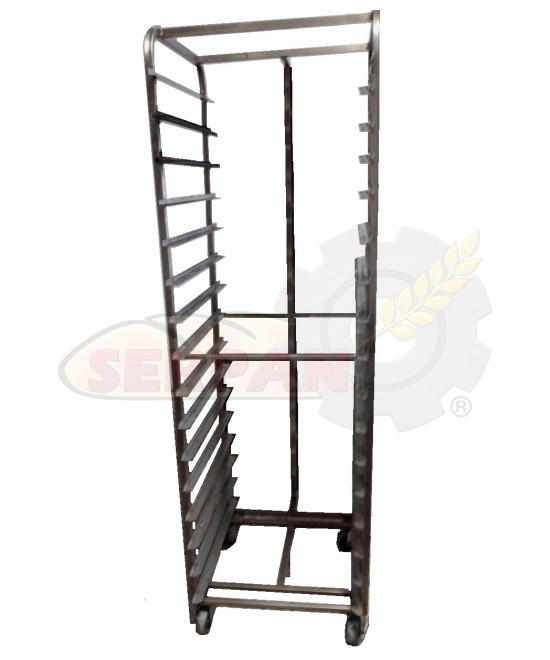 CARRO HORNO GASHOR 80x50cm ACERO INOX