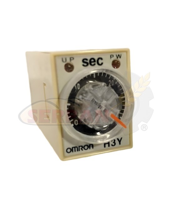 TEMPORIZADOR OMRON H3Y-2 MULTIRANGO 0 a 30s 24VAC / 24VDC / 240VAC
