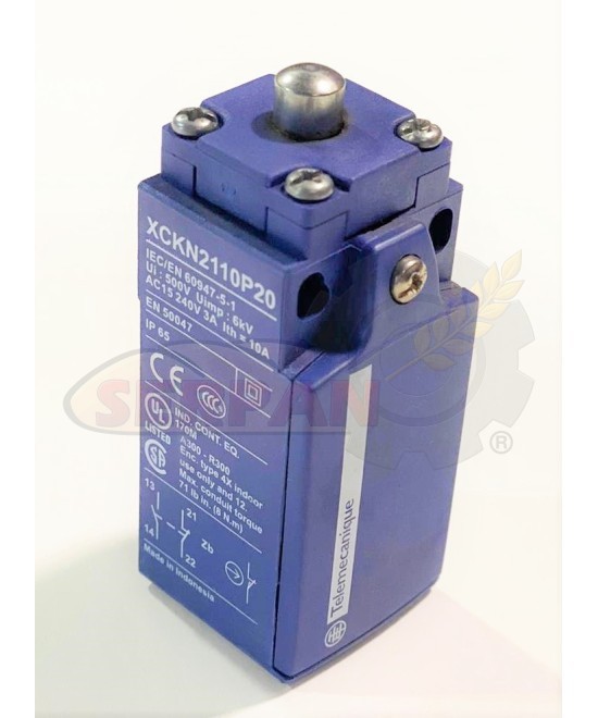 MICROINTERRUPTOR TELEMECANIQUE XCKN2110P20 PROTECCIONES AMASADORAS REFINADORAS PESADORAS CORTADORAS DE PAN RUBHIMA CPP43