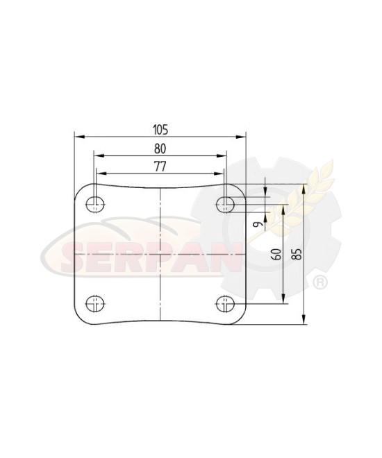 RUEDA PESADORA DIVISORA FORMADORA CARGADOR HORNO EMPAQUETADORA RUEDA PARA PANADERIA Y PASATELERIA RUEDA PARA CARROS DE TRANSPORT