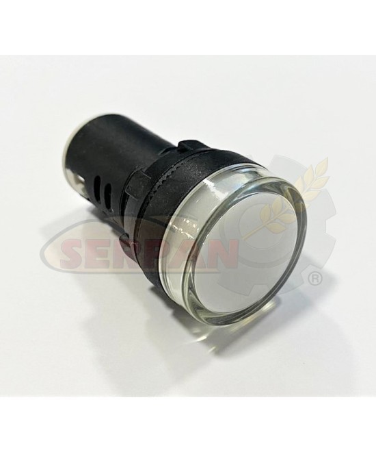 INDICADOR LED BLANCO PILOTO SEÑALIZACION FORMADORAS, CAMARAS DE REPOSO, REFINADORAS,  SUBAL, CSM, MENDOZA, PEDRO PRAT, SALVA REV