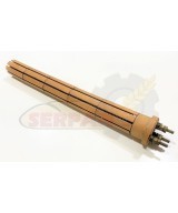 RESISTENCIA CERÁMICA 1000W HORNO FERMENTADORA PANADERIA PASTELERIA SALVA Ø30x270 230VAC