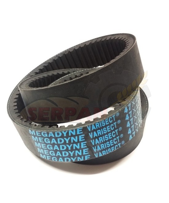 CORREA VARIADOR PESADORA 47x13x1400 MEGADYNE VARISECT