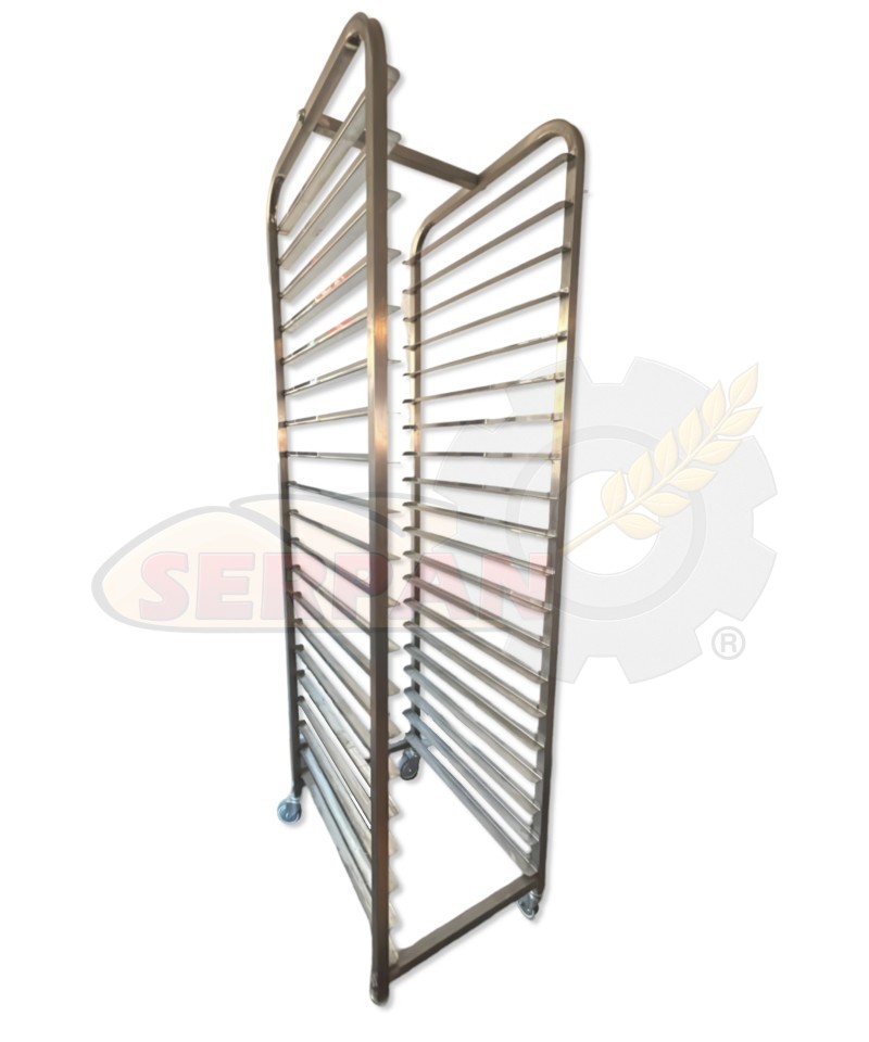 CARRO BANDEJERO 60x40 ACERO INOXIDABLE