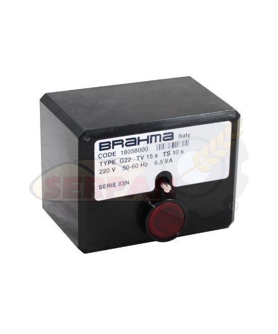 CENTRALITA BRAHMA TYPE G22 18058000 S03N TV15 TS10