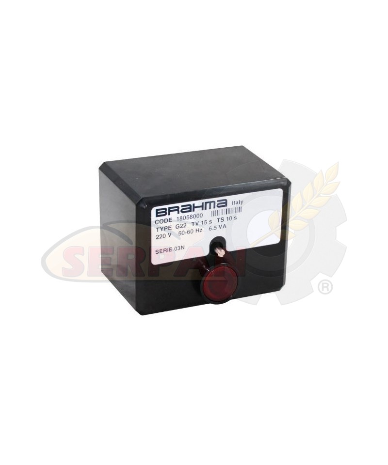 CENTRALITA BRAHMA TYPE G22 18058000 S03N TV15 TS10