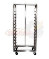 CARRO HORNO REVENT BEGESA 100X80cm ACERO INOXIDABLE