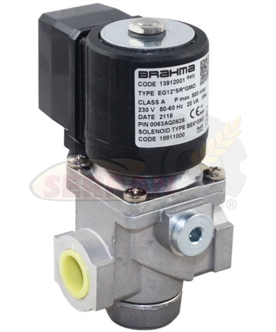 ELECTROVÁLVULA BRAHMA CODE 13912001 EG12*SR R1/2" B/BE6*GMO
