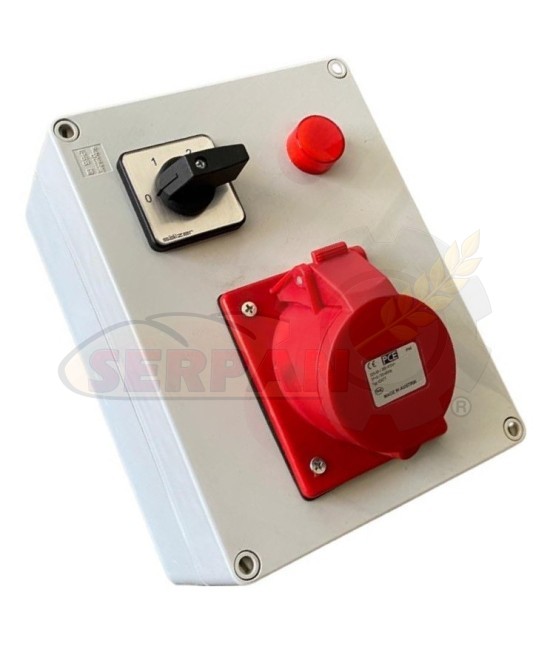 CUADRO MANIOBRA PARA PEROL CON SELECTOR PARA TRES POTENCIAS