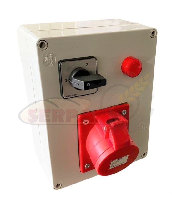 CUADRO MANIOBRA PARA PEROL CON SELECTOR PARA TRES POTENCIAS