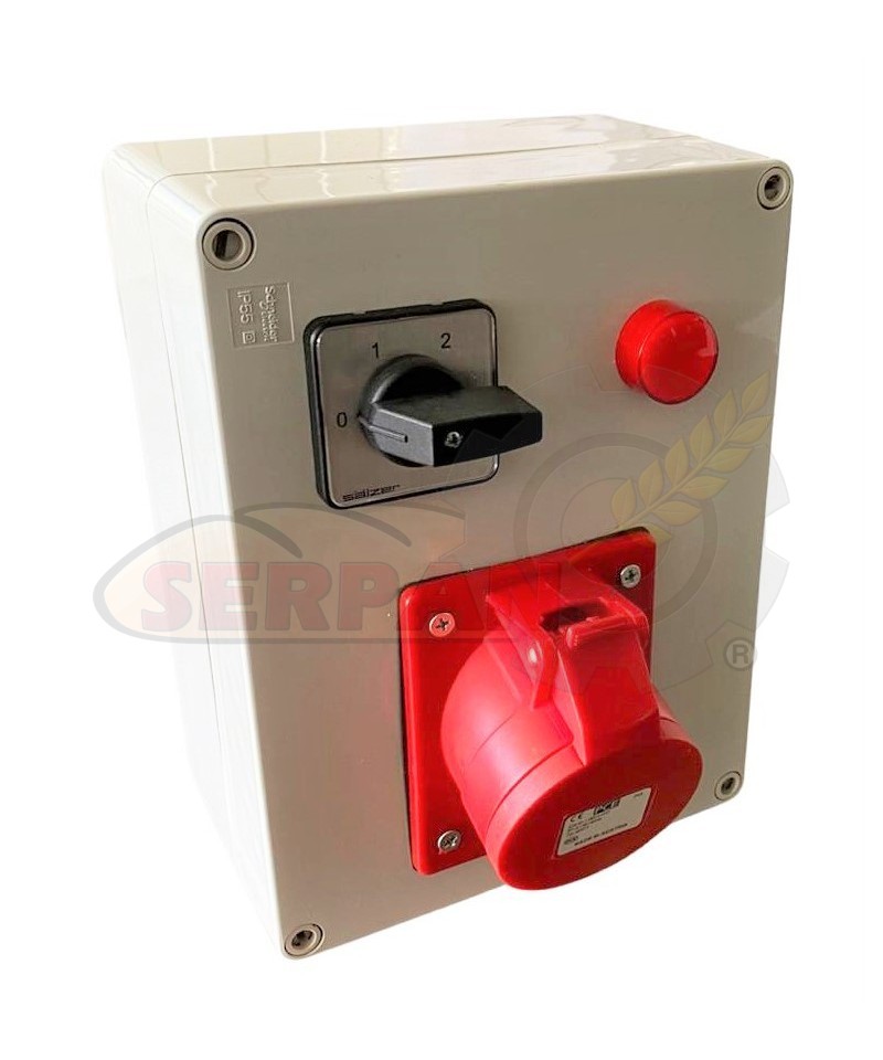 CUADRO MANIOBRA PARA PEROL CON SELECTOR PARA TRES POTENCIAS