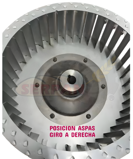 TURBINA PARA HORNO REVENT 620 B180 B160 BEGESA B180 B160 41310201B 724 A-BOX RACK LIFT 724A BOX VAGNSLYFT 50203903