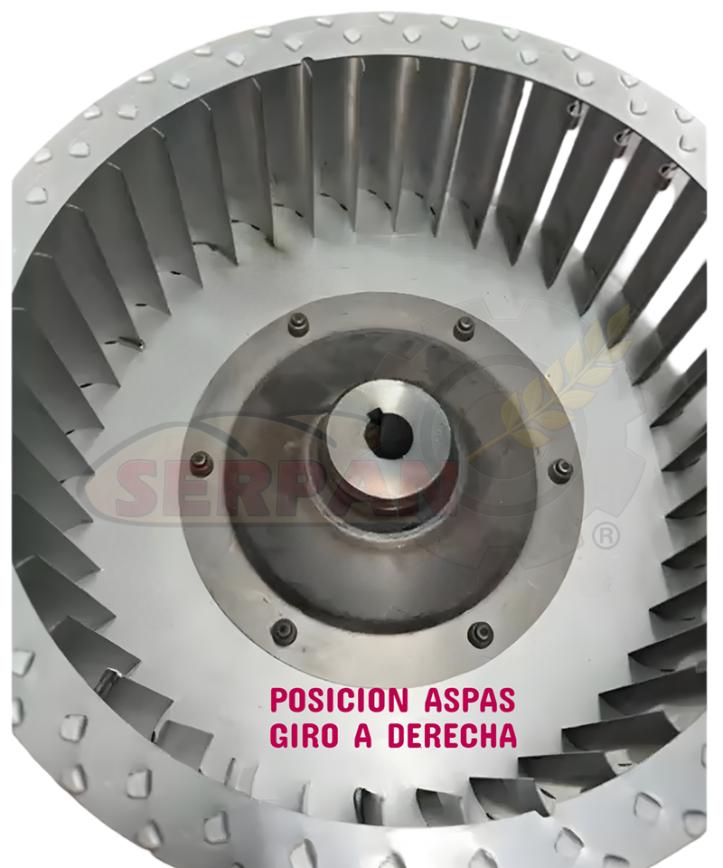 TURBINA PARA HORNO REVENT 620 B180 B160 BEGESA B180 B160 41310201B 724 A-BOX RACK LIFT 724A BOX VAGNSLYFT 50203903