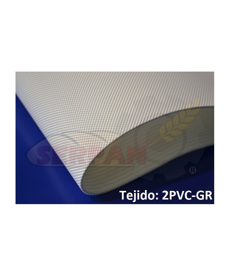 Lona cilindro 2040 x 700. 2PVC- GR. PALMAPAN. SUBAL, MAPANVA, CSM, BONGARD, MENDOZA, ZELAIETA, MECAN