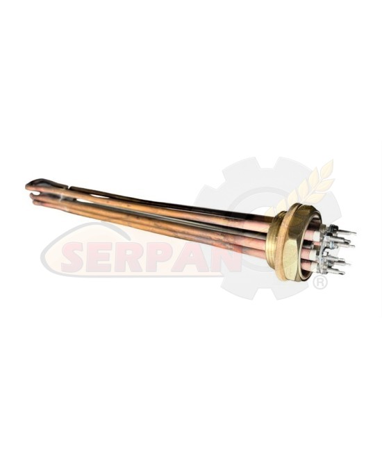 RESISTENCIA INMERSIÓN 6000W 230/380VAC ROSCA 1 1/2"