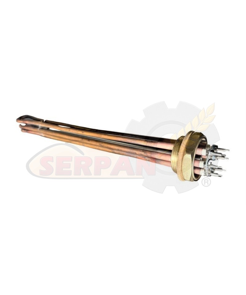 RESISTENCIA INMERSIÓN 6000W 230/380VAC ROSCA 1 1/2"