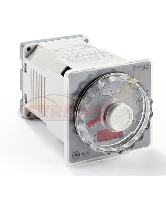 TEMPORIZADOR CDC TY92/162 B30 AMASADORAS MIXER S.R.L IBT.EVO 50 BRACCIA TUFFANTI 400 AÑO 2022 ASM 130 EVO IMPASTAT SPIRALE 4 AÑO