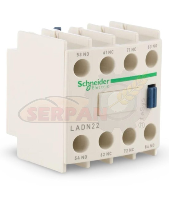 SCHNEIDER LAND22 BLOQUE 4 CONTACTOS 2N/0 2N/C